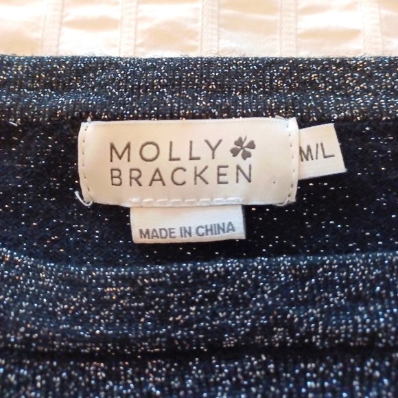 Black sparkly sweater Size M/L - Picture 4 of 10